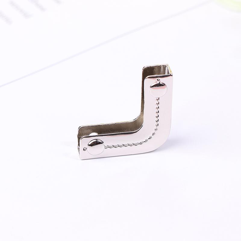 

1 шт., металлическая сумка, угловой декор, концевой зажим, обшивка кромок, аксессуары для сумки, кожаная декоративная угловая окантовка, декоративные полоски серебряный