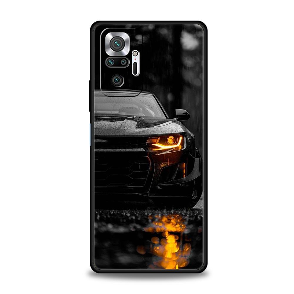 Super Car Sport Phone Case For Xiaomi Redmi Note 13 12 5G 11 10 Pro Plus 4G 9S 9 8 7 9T 13C 12C 10C 9C 9A Soft Silicone Cover