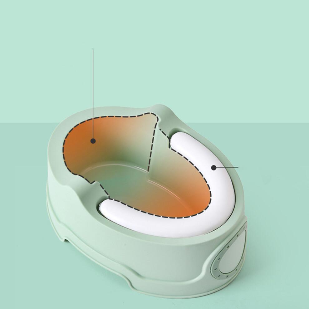 Baby-Waschkissensitz aus Plastik für Kleinkinder und Erwachsene, sicher und langlebig, grün