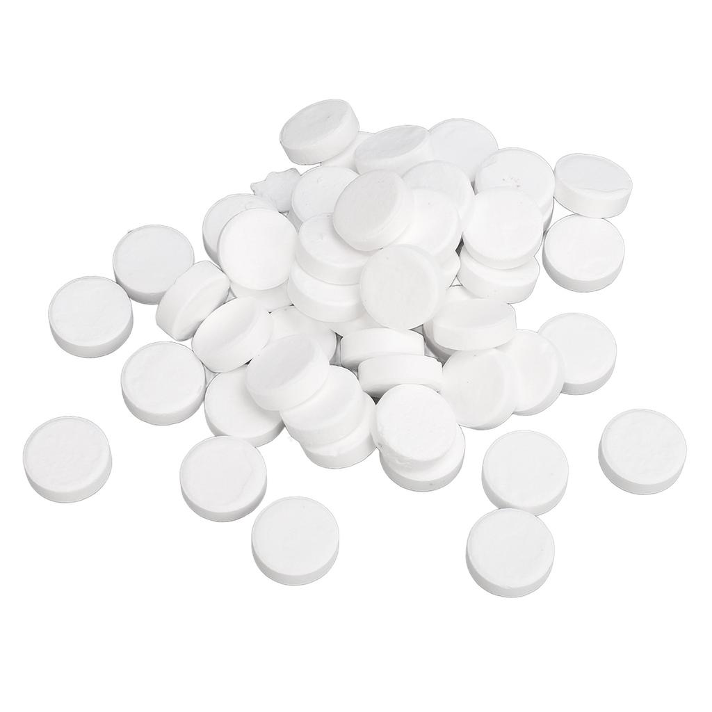 50Pcs Pool Cleaning Tablets Ultra Cleaning Pool Chlorine Tablets for Hot Tubs Spas Sinks 2g