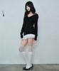 Leijeumiya Iri Shirring Knit [Black]