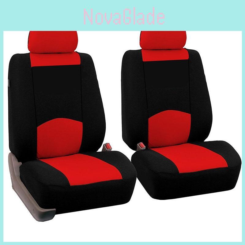 4 Stück Sitzbezüge Universal für Auto Polsterbezug Abdeckung Vorne Auto Abdeckung Sitz