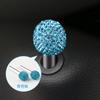2PCS Luxury Rhinestone Car Door Pin Lock Knob Lift Covers Auto Decor Ornament Gadget Glitter Bling Car Accessories for Woman