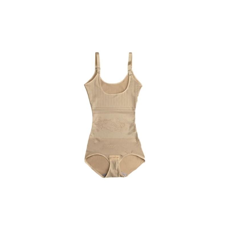 Ultra Thin Postpartum Shaping Bodysuit For Women With Firm Supportive Design And Comfortable Fit In Black And Skin Color