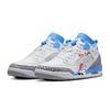Jordan Spizike Slip Resistant Abrasion Resistant Low top Vintage Basketball Shoes Unisex Blue FQ1759-141(Team56-)