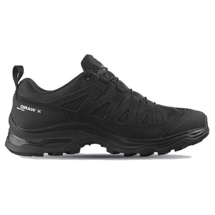 SALOMON X Ward Comfortable Shock Absorbing Non-Slip Durable Low-Top Outdoor Functional Shoes Women Shoes Black 471826