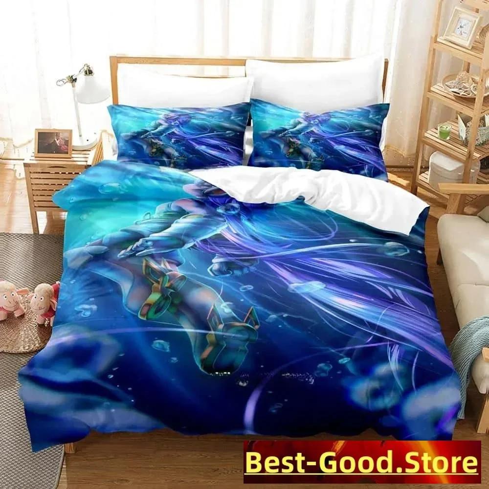 3d Cartoon Game Freedom Planet Bedding Set Printed Bed Set With Pillowcase Bed Duvet Cover Soft Queen King Size Bedclothes Home