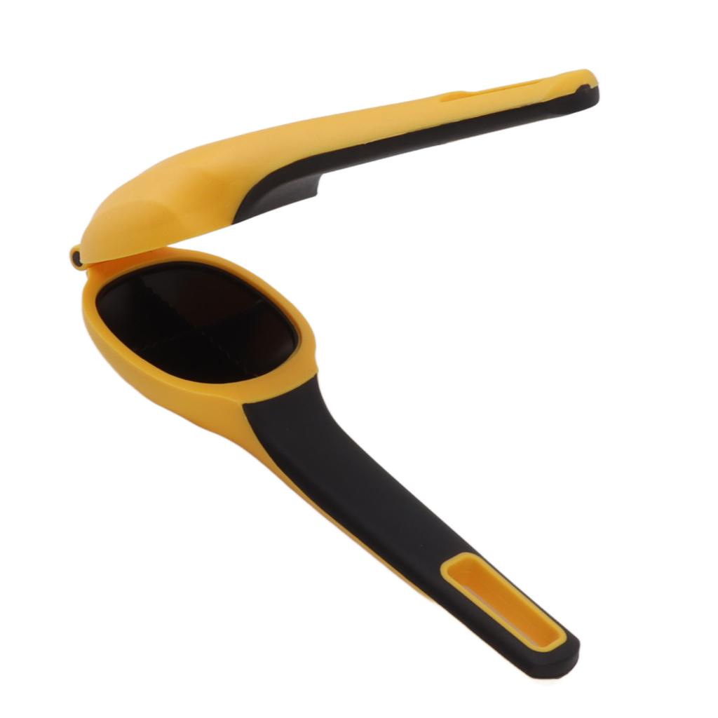 Kastanienöffner Kastanienöffnungs-Kreuzzange Werkzeug Nüsse Öffnungswerkzeug für Kastanien Haselnüsse Walnüsse Gelb