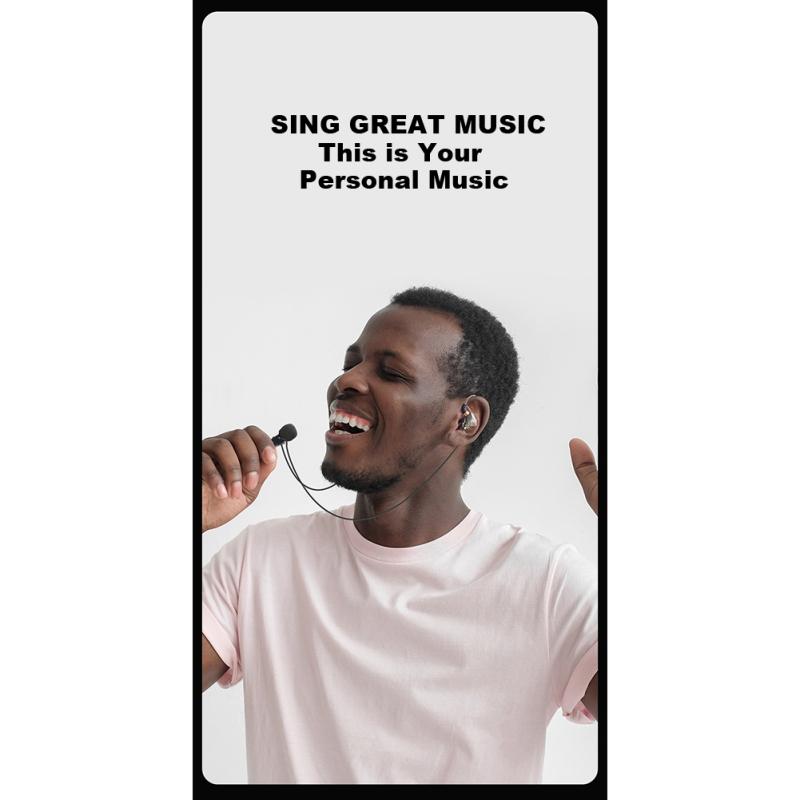 Hi-fi Wired Headphones With Mic Noise Cancelling Dynamic In-ear Earbuds Bass Music Headset For