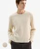 Triple Sense Comfort Waffle Crop Long Sleeve T-Shirt_Cream