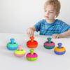 4/6 Peças/Conjunto Alívio de Estresse Brinquedo Rocker para Polegar Silicone Texturizado Rocker Pressionar Apertar Brinquedo Sensorial Auxílio de Foco Descompressão Fidget Brinquedo de Mesa