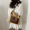 Fashionable Retro Woven Medium Sized Tote Bag For Everyday Use In Various Colors