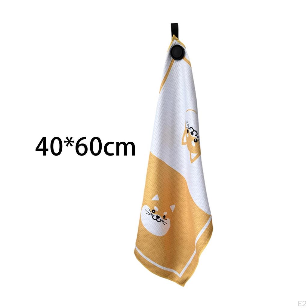 Golf Ball Cleaning Cloth, Cleaner, Wash Wipe 16" X 24" Gift for Men And