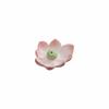 Support d'encens à 1 trou Brûle-encens Lotus Céramique Brûleur d'encens de méditation Porte-bâtonnet Fleur Vintage Zen Brûleur d'encens