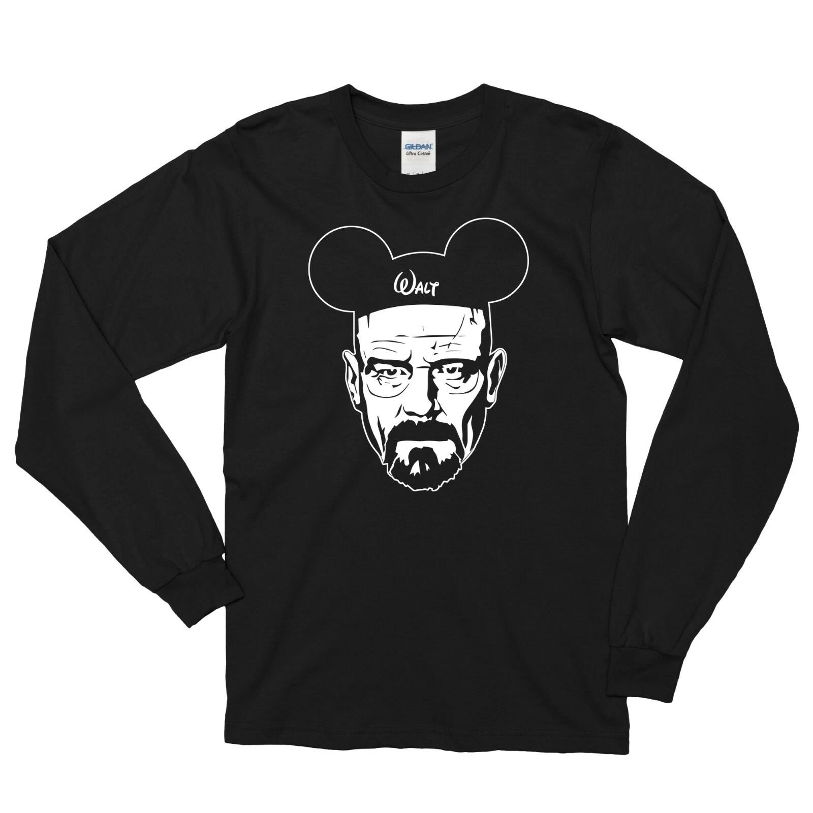Breaking Bad- Walter White- Heisenberg- LS Screen Printed T Free Ship! M