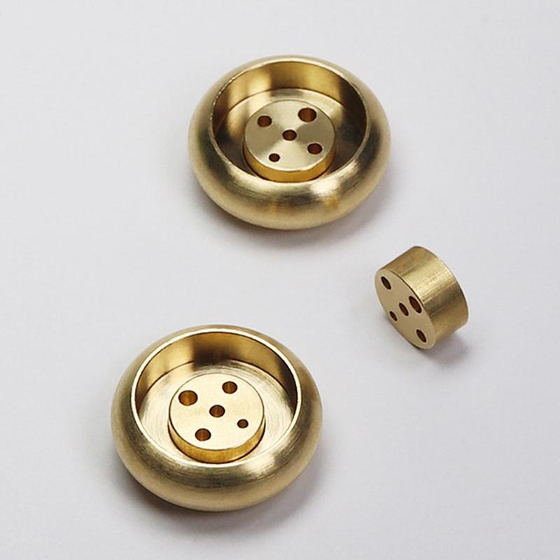 Mini Incense Holder Brass Incense Base For Home Office Teahouse Incense Burner