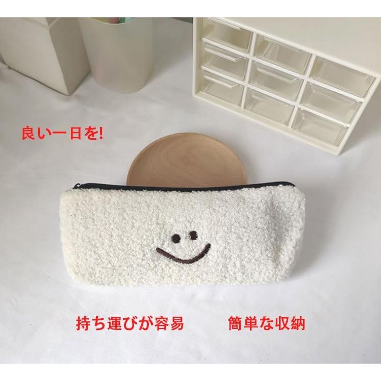 Pencil Case, Pen Case, Korean, Cute, Pen Pouch, Simple, Slim, Stuffed Toy, Niki, Large Capacity, Multi-functional, Funny, Simple, Stylish, Puffy Bag,