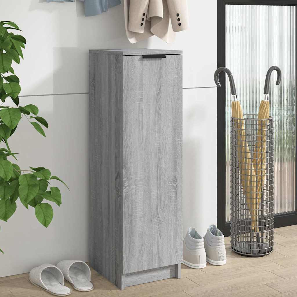 Shoe Cabinet Gray Sonoma 30 x 35 x 100 cm Particleboard