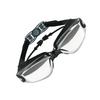 Swimming Goggles Antifog Waterproof Clear Wide View Swim Goggles with Soft Silicone Earplugs for Men Women Black