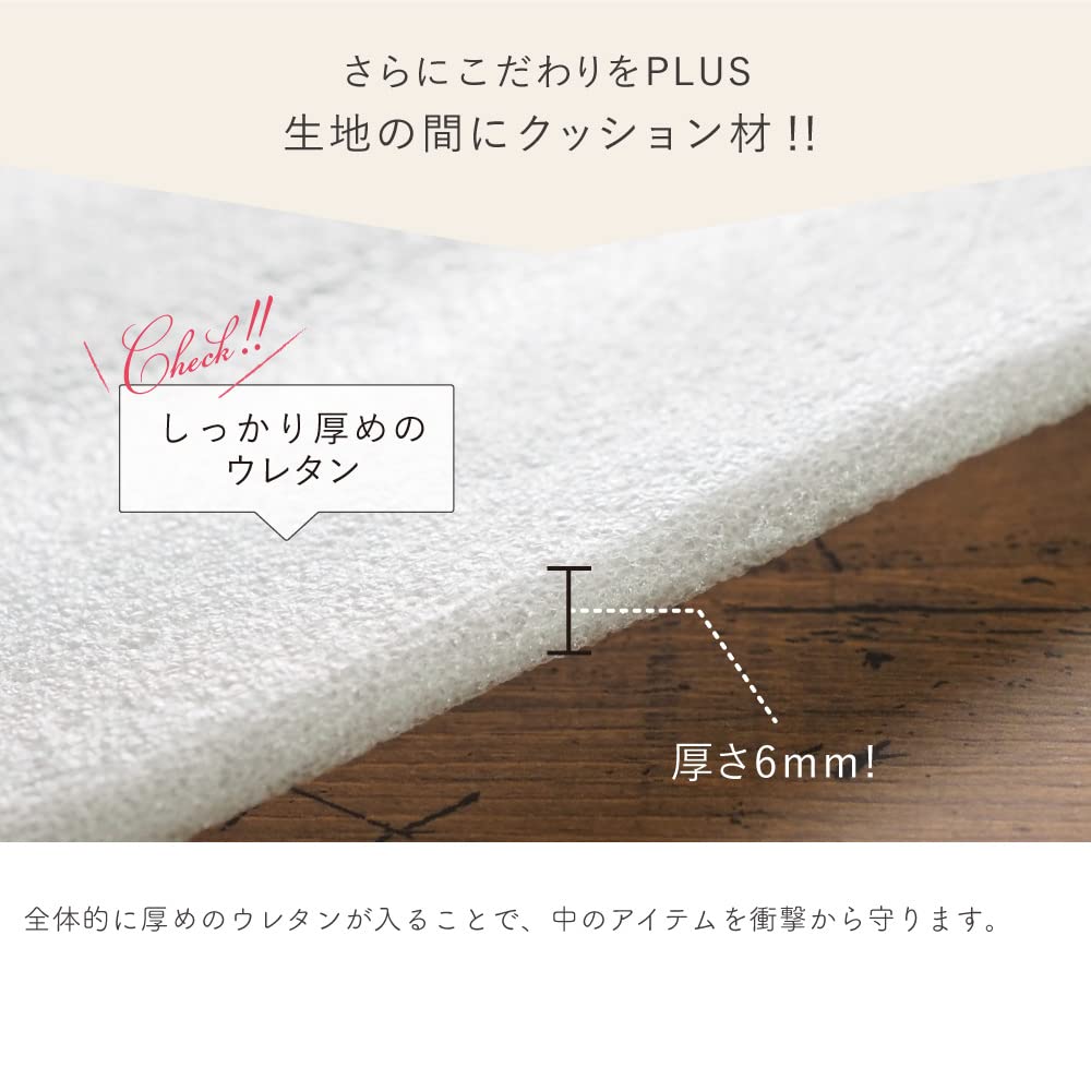 Sanrio Characters Vanity Makeup Floral Large Made in Little Twin Pink Pouch, Pouch, Women's, Print, Capacity, Cute, Brush, Pocket, Stylish, Portable,