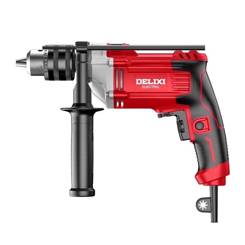 DELIXI 220V 710W Corded Impact Drill CN Plug (adapter Included)