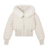 Cotton-padded Jacket Winter New Fashion Design Waist Hooded Down Padded Jacket for Small Women