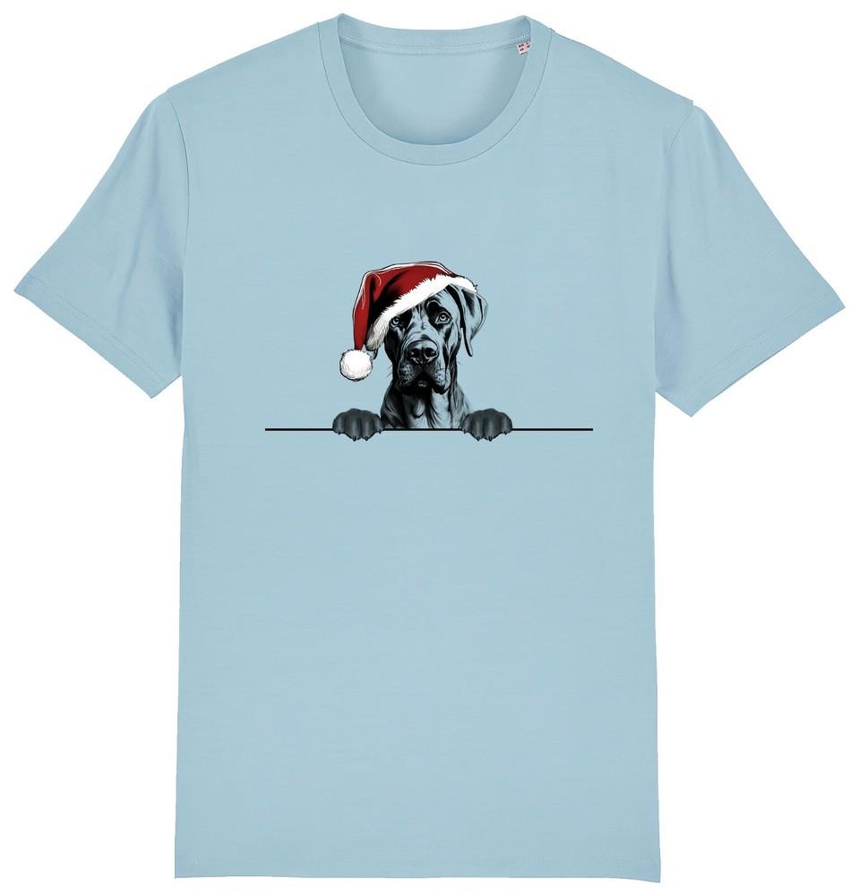 

GREAT DANE Christmas Dog T-Shirt Mens Womens Kids Dogs Gift Clothing Father Dad 2XL