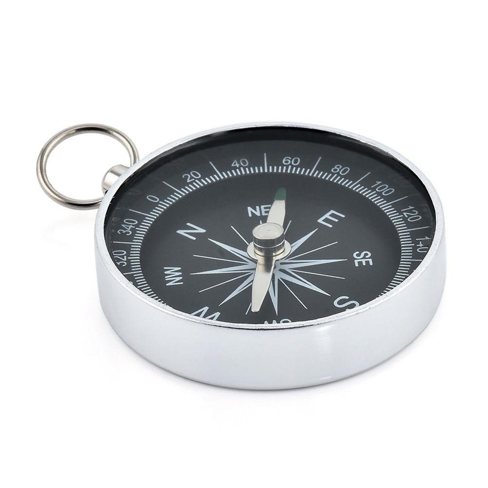 Aluminum Hiking Lightweight Wild Survival Professional Compass Navigation Tool