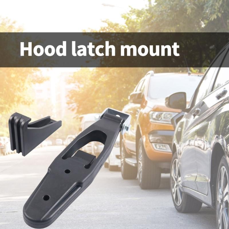 Hood Latches Strap with Catches Bracket 63011005 128667 2313857 2312857 for 379 388 389 1987-2011 Replacement Latches Strap