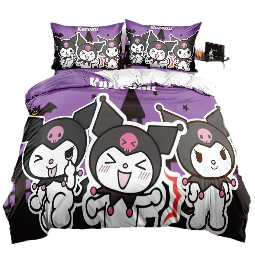 Children'S Bedding Three-Piece Set 90-120G Abrasive Cloth 3D Digital Printing