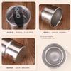Stainless Steel Travel Coffee Mug With Lid Handle 300ml Insulated Cup Outdoor Camping Office Use