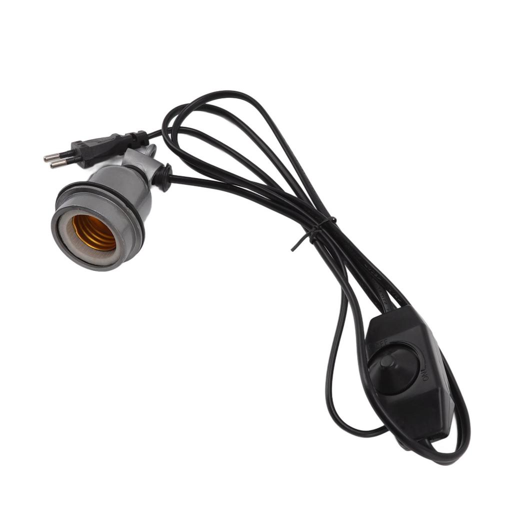 Gniazdo lampy grzewczej E27 Obudowa ze stopu Standardowy uchwyt żarówki grzewczej dla zwierząt domowych dla lampy dla gadów i żółwi