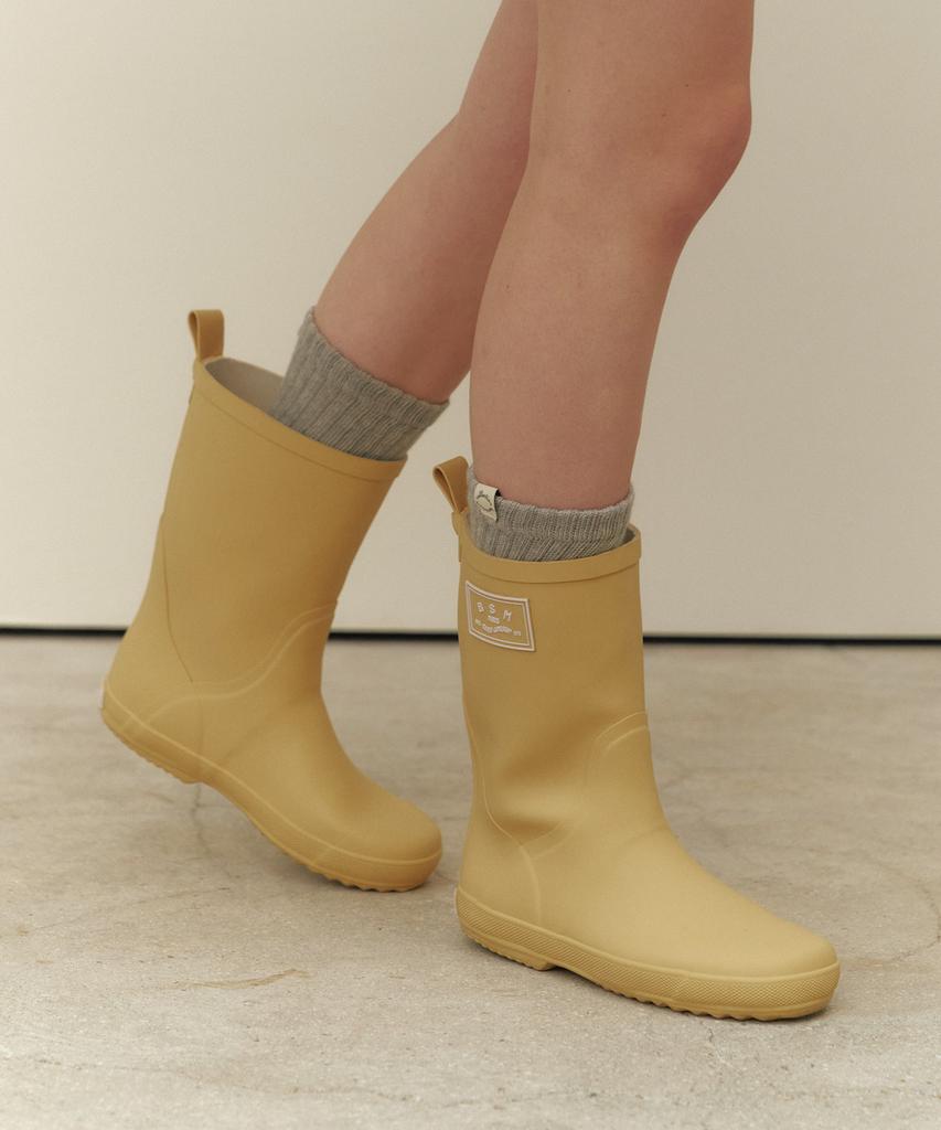 Bensimon Bsm Rain Boots Mid - Honey Butter