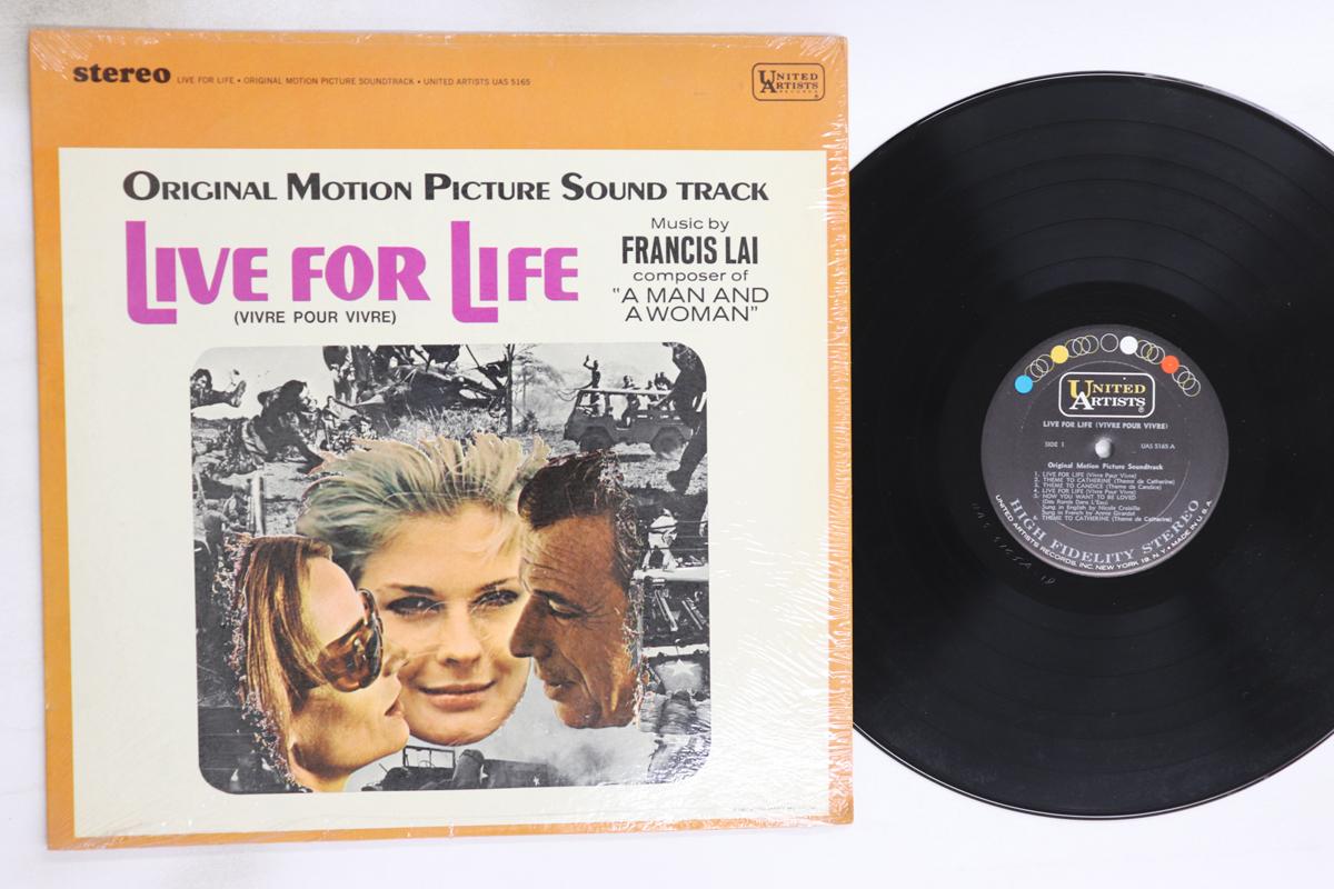 

LP Запись OST, ФРЭНСИС ЛАЙ - Жить ради жизни (Жить чтобы жить) UAS5165 UNITED ARTISTS 1967 США Саундтреки и мюзиклы Б/У