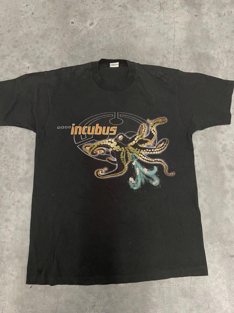 Incubus Band Octopus Cotton T Shirt Full Size S-5XL Unisex T-Shirt S