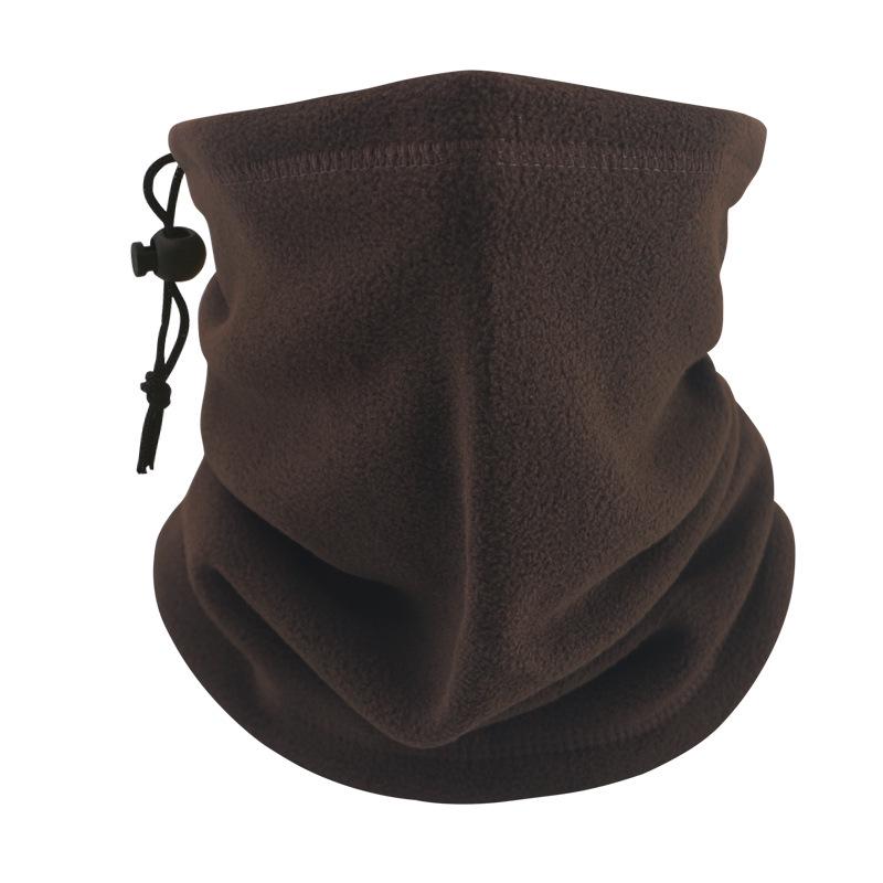 Winter Fleece Neck Warmer: Cold-Proof, Multifunctional Cycling Face Mask with Velvet Lining for Outdoor Sports