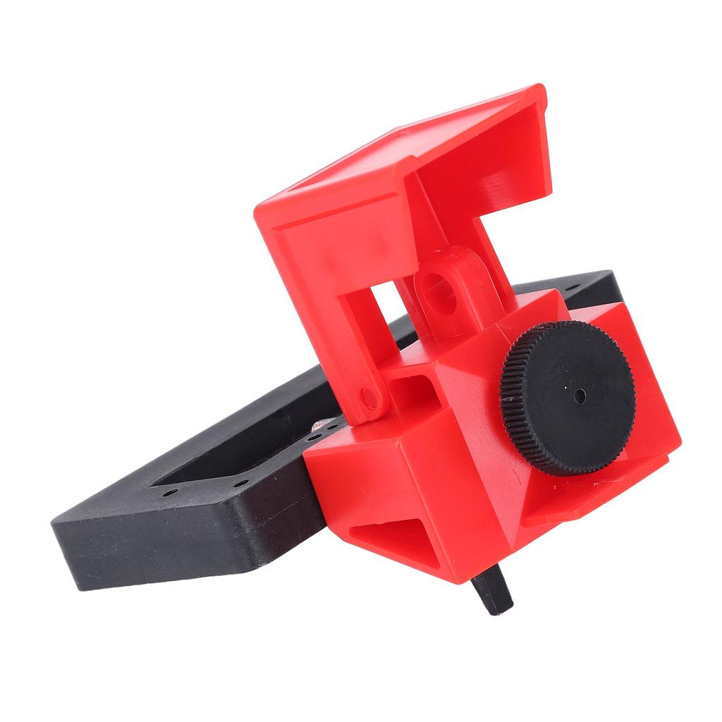 2PCS Clamp On Circuit Breaker Tagout Device Blade Teeth Bite Design Circuit Breaker Lockout Device