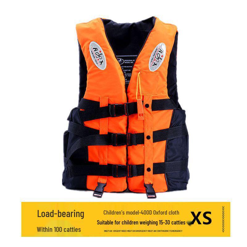 High Buoyancy Marine Life Jacket - Portable Snorkeling and Fishing Vest for Water Survival.