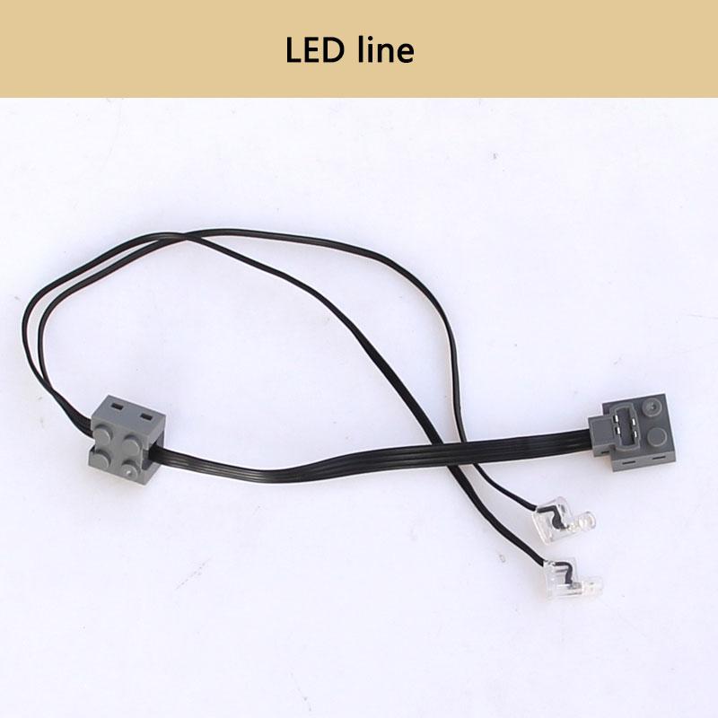 Building Block Motor Lithium Battery Functions Toys Implement Servo Remote PF Compatible with Lego High-tech Parts
