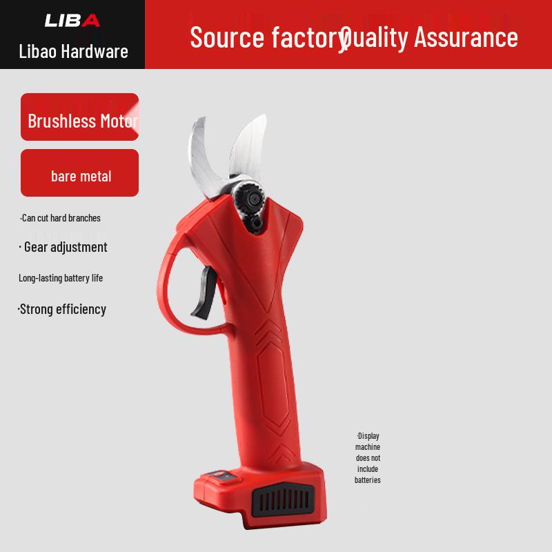 Cordless Electric Pruning Shears with Lithium Battery for Outdoor Garden and Fruit Tree Branches