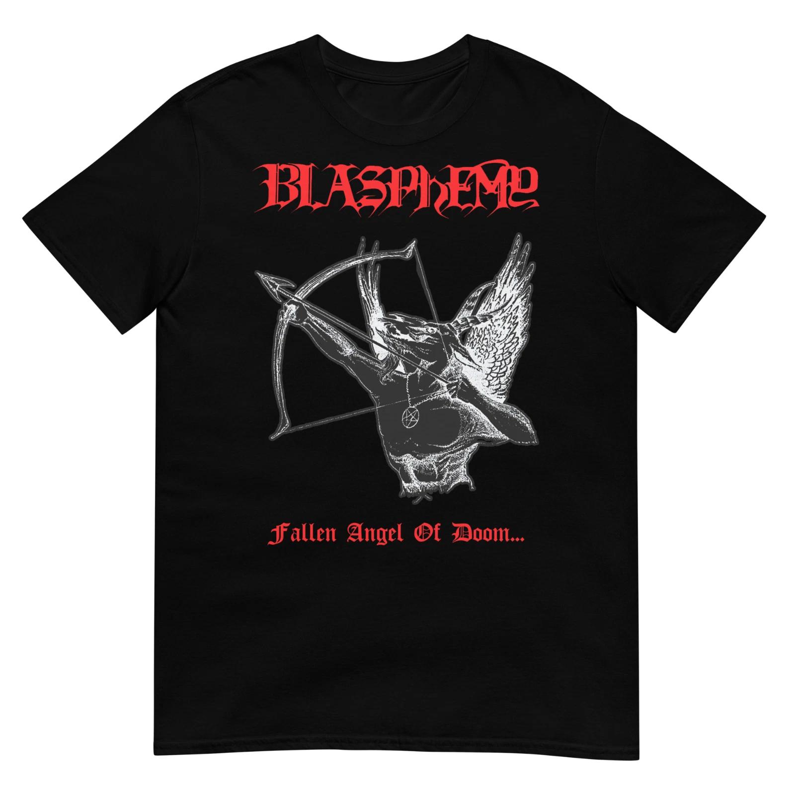 BLASPHEMY Fallen Angel Of Doom (Black) (One Sided) T-SHIRT S