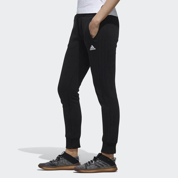 Adidas Running Tapered Knit Sports Pants Women Bottoms Black DW5729