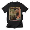 Classic Simple Cartoon Anime American Illustration Casual Tshirt Luxury Brand for Men and Women