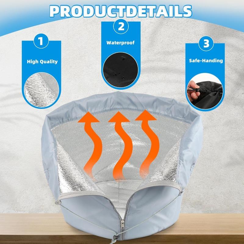 Warm Anti Freeze Plant Cover Outdoor Garden Shrub Protector Bags Winter Frost Proof Oxford Cloth Trees Potted Plant Protection