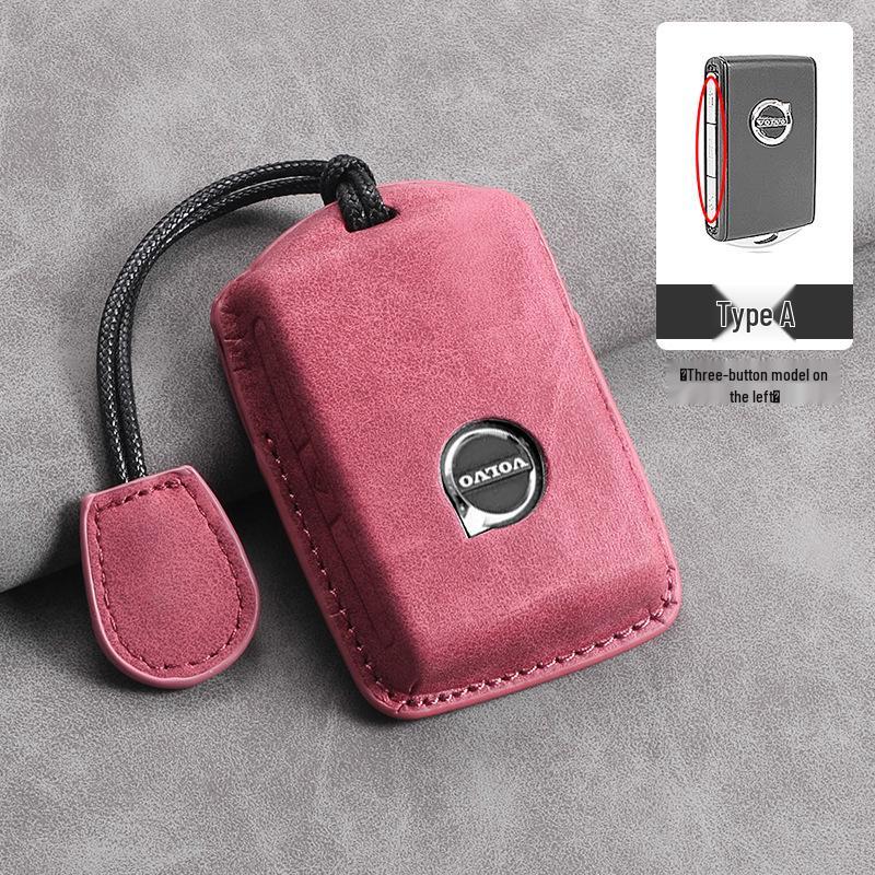 Volvo Key Case for XC60, S90, S60, XC90, V40, V90, S60L, XC40 - New Car Key Bag