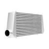 Universal Front Mount Intercooler, 3" Inlet/Outlet Aluminum Turbo Intercooler, Coresize 24"x12"x4", Overall Size 31"x12"x4"