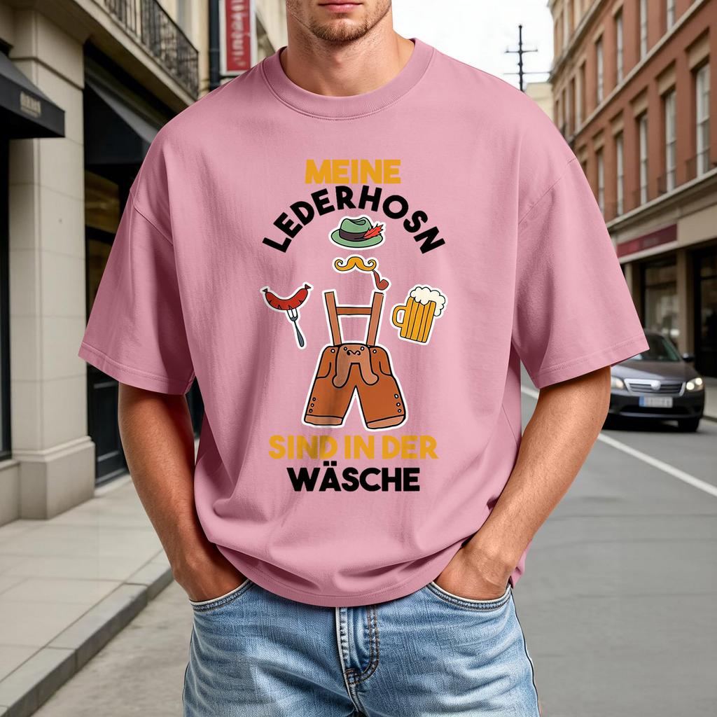 Men's Summer Crew Neck Short Sleeve T-Shirt Casual Comfortable Oktoberfest Print Shirt Lightweight Breathable Fabric
