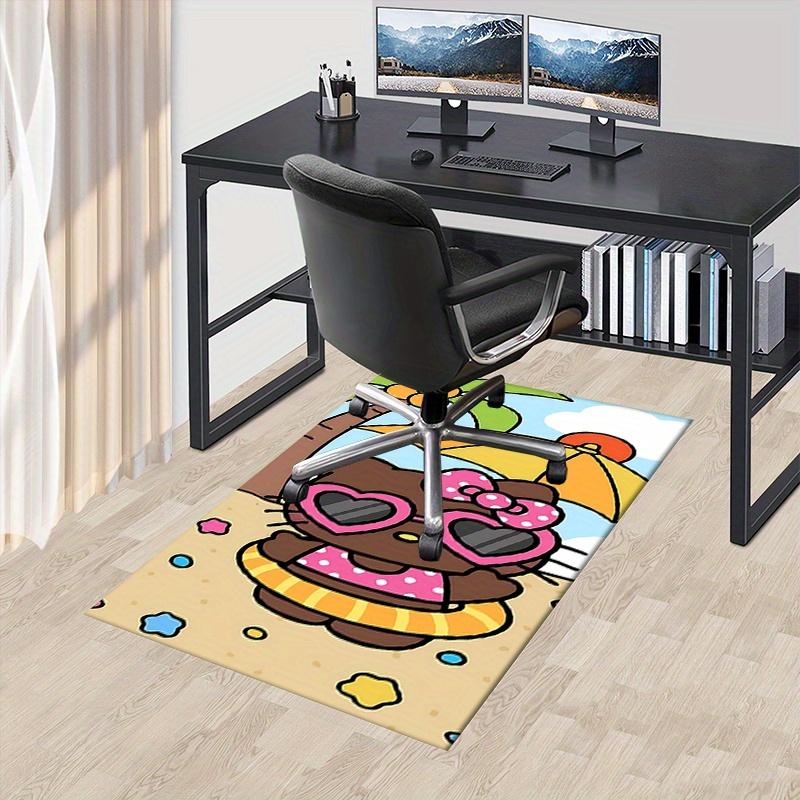 

Office Rug Beach, Hello Kitty Anti-Slip Rug, Machine Washable for Living Room, Bedroom, Office, Multiple Sizes, Bedroom Mat, Decorative Mat, Durable M 60cm by 90cm