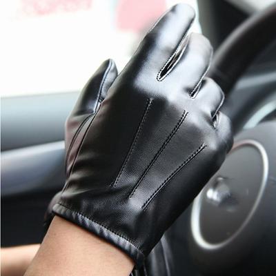 Outdoors Waterproof Men Leather Mittens Full Finger Gloves  Gloves Fashion Accessories