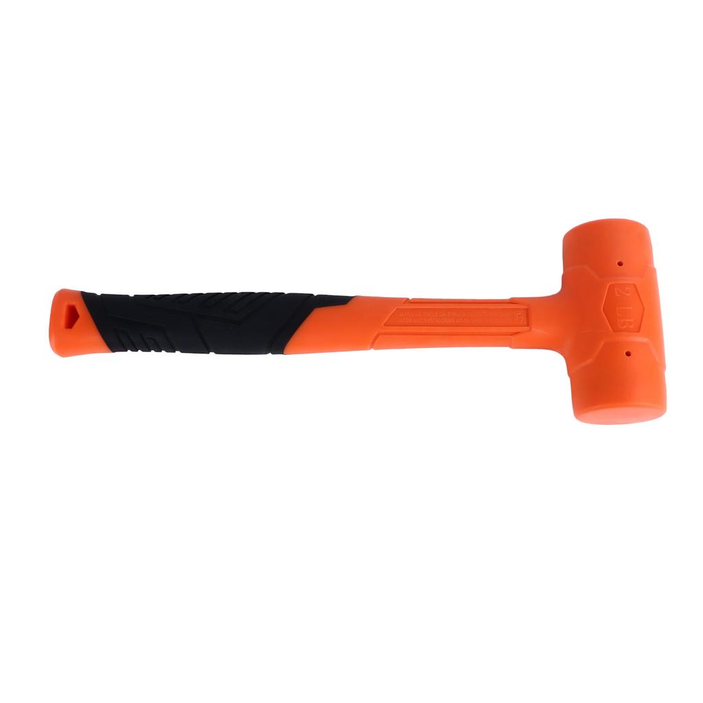 Gumová palička Kladivo Neodskakující Tvrdá kůže Přenosné kladivo Nástroj pro instalaci Klepání 2 lb